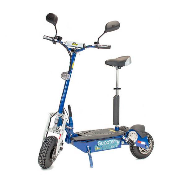 Scooter Eletrica Two Dogs 1000w 48v Azul Vintage