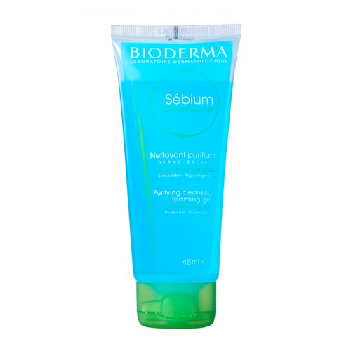 Sébium Gel Moussant Bioderma Gel de Limpeza Facial 45ml