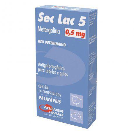 Sec Lac 5 0,5mg com 16 Comprimidos - Agener