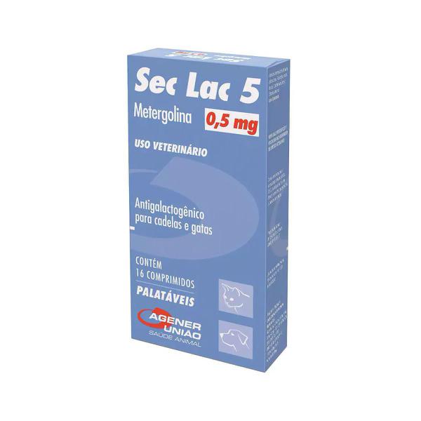 Sec Lac 5 Antigalactogênico 0,5mg - 16 Comprimidos - Agener União