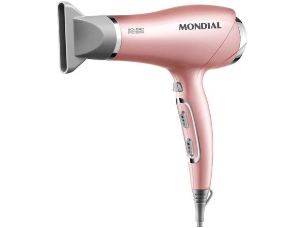 Secador de Cabelo Mondial Golden Rose SC-32 - de Parede com Íons 2000W 2 Velocidades