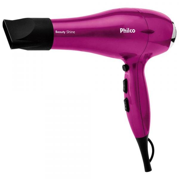 Secador de Cabelo Philco Beauty Shine 053501023 Pink - 2000W