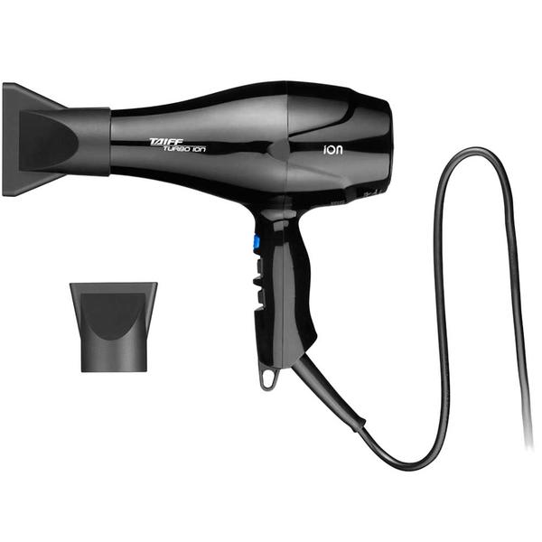 Secador de Cabelo Turbo Íon 1900W 220V Preto TAIFF - Taiff