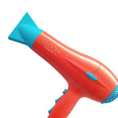 Secador GAMA Bloom Ceramic Ion Laranja e Azul 127 Volts