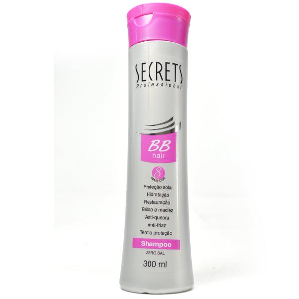Secrets Professional BB Hair Shampoo 8 Benefícios - 300ml - Secrets