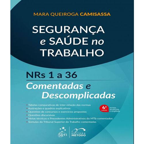 Seguranca e Saude no Trabalho - Nrs 1 a 36 - 4 Ed