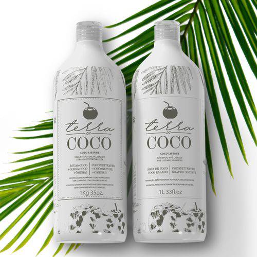 Tudo sobre 'Selagem Terra Coco Selante Creme Escova Progressiva Sem Formol 1kg + Shampoo de Coco 1 Litro'