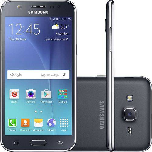 Seminovo: Galaxy J5 Samsung J500m/ds Duos 4g 16gb Preto Usado