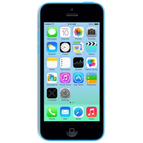 Seminovo: Iphone 5c 8gb Azul Usado