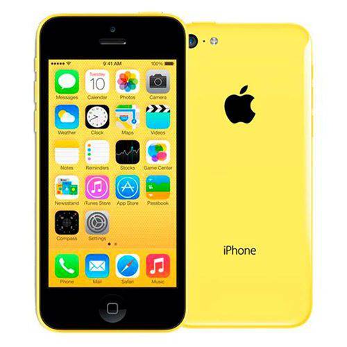 Seminovo: Iphone 5c Apple 8gb Amarelo Usado