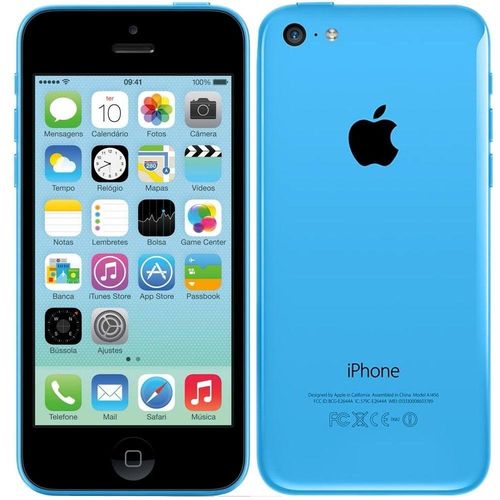 Seminovo: Iphone 5c Apple 8gb Azul Usado