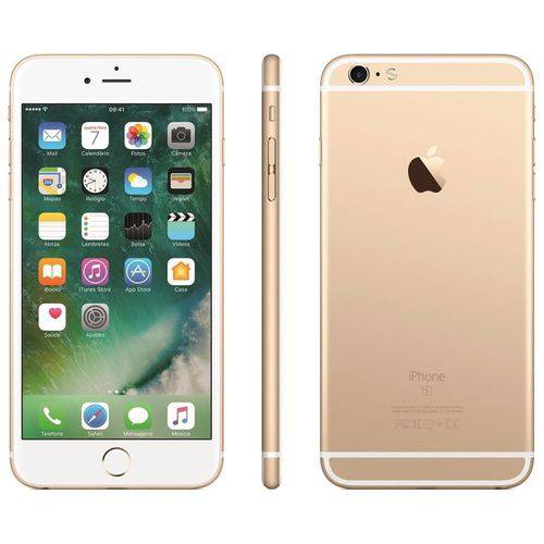 Seminovo: Iphone 6 Plus Apple 128gb Dourado Usado