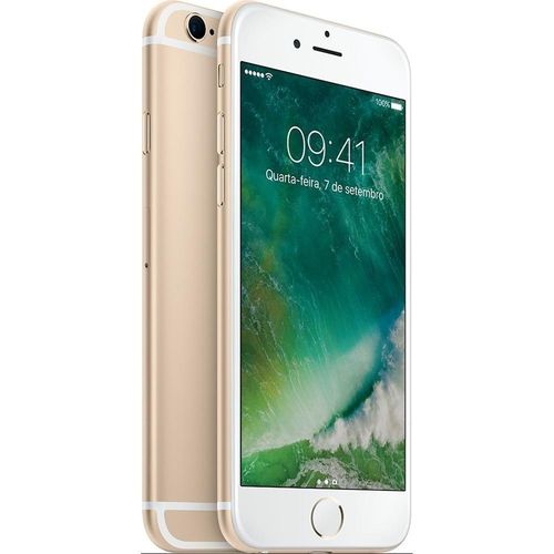 Seminovo: Iphone 6s Plus Apple 128gb Dourado Usado