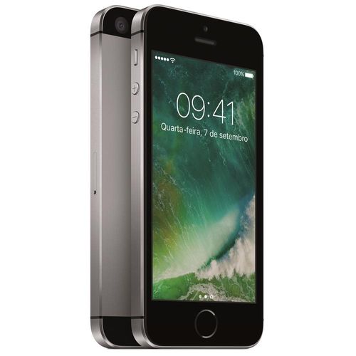Usado: Iphone se Apple 32gb Cinza Espacial