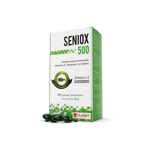 Seniox 500 Suplemento Avert 30 Capsulas