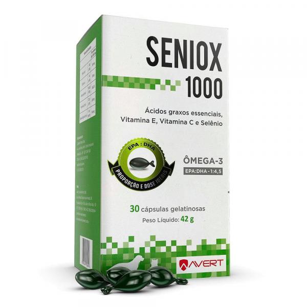 Seniox Suplemento Nutricional 1000 - 30 Cápsulas - Avert
