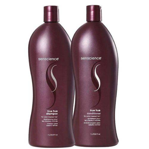Tudo sobre 'Senscience True Hue Kit Duo Shampoo + Condicionador 1 Litro'