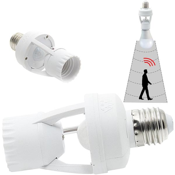 Sensor de Presença com Fotocélula para Lâmpada Soquete E27 - Aaa Top