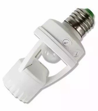Sensor de Presença para Lâmpada Soquete E27 Até 16W.