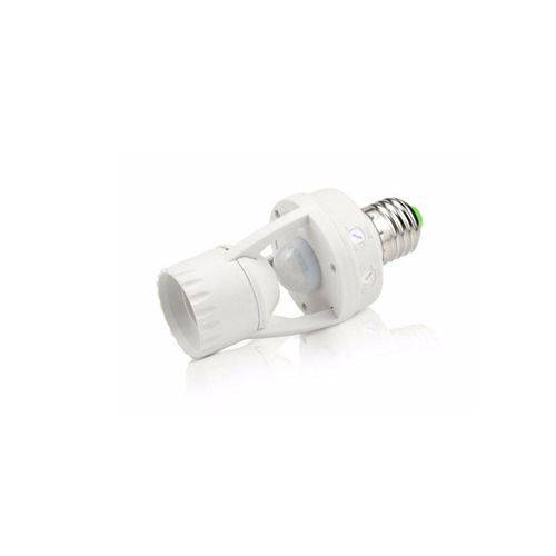 Sensor de Presença Soquete E27 Lâmpada Iluminação Ate 16w