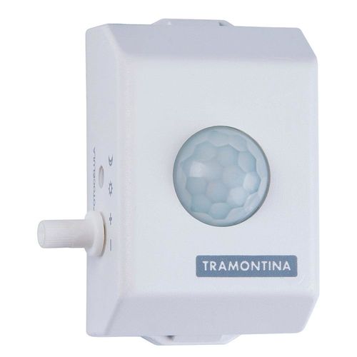 Sensor de Presença Tramontina Lux2 para Teto Branca Bivolt