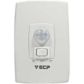 Sensor Iluminação Parede Residencial Comercial com Chave Ecp