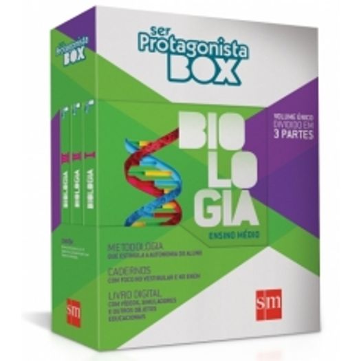 Tudo sobre 'Ser Protagonista Biologia Box Vol Unico - Sm'