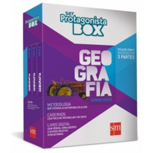 Ser Protagonista Geografia Box Vol Unico - Sm