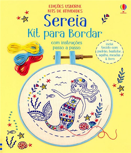 Sereia - Kit para Bordar