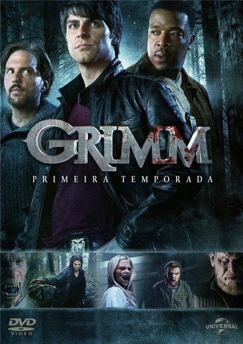 Série Dvd Semi-Novo Grimm Primeira Temporada (5 Dvd's)
