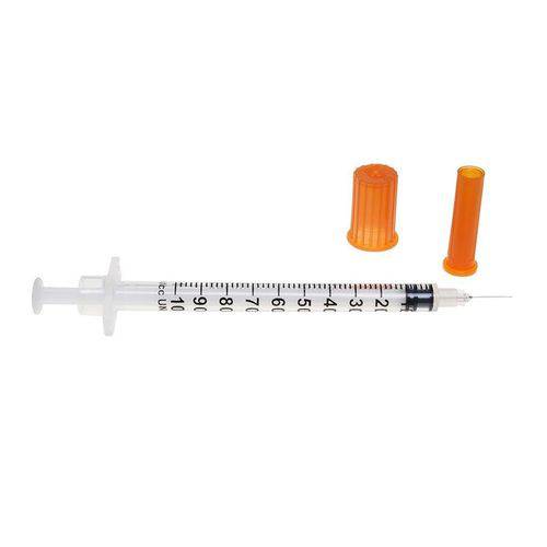 Seringa Insulina 1ml 30g 1/2 (13x0,30) Caixa C/100un Solidor