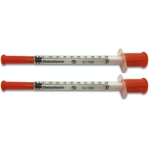 Seringa Insulina Curta Ultrafina Importada 1ml, 12,7mm x 0,33mm (24G) - 100 Un