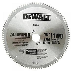 Serra Circular 254x30mm 100 Dentes Metal Duro para Aluminio