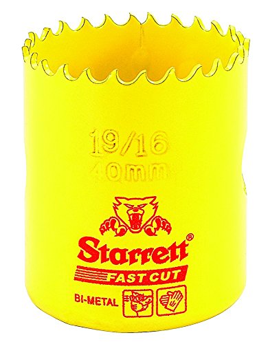 Serra Copo Starrett Fast Cut 1.9/16" (40mm)