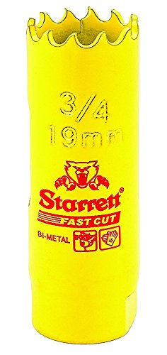 Serra Copo Starrett Fast Cut 3/4" (19mm)