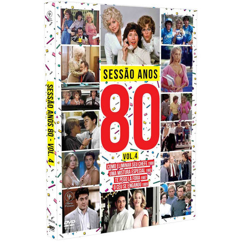 Sessao Anos 80 Vol. 04 - Digipak com 2 Dvd's