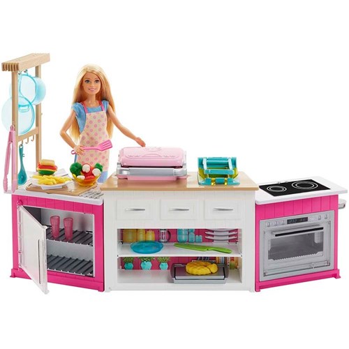 Set Muñeca Barbie Cocina