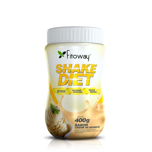 Shake Diet Fitoway 0,4Kg Baunilha