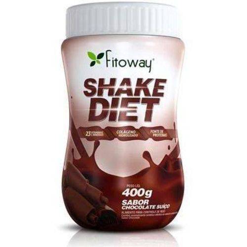 Shake Diet Sabor Chocolate 400Gr Fitoway