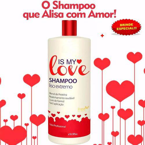 Tudo sobre 'Shampoo Alisante Reconstrutor Liso Extremo Is My Love 1000ml'