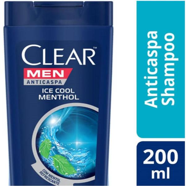 Shampoo Anti Caspa Clear 200ml Ice Cool Menthol