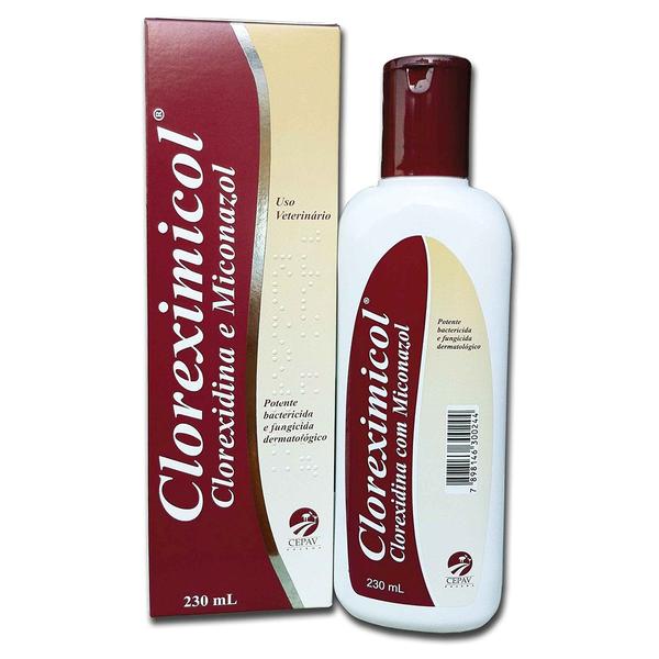 Shampoo Antibacteriano Cepav Clorexiderm 4% - 230 ML