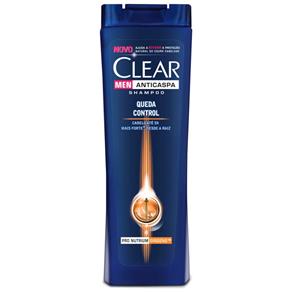 Shampoo Anticaspa CLEAR Men Queda Control - 200ml