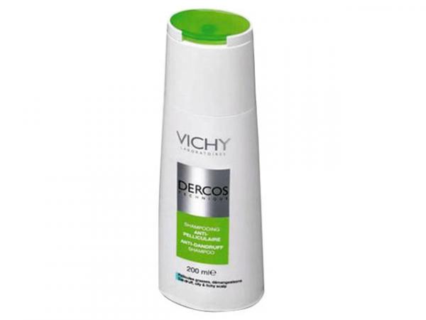 Shampoo Anticaspa - Dercos Shampoo Anticaspa Oleosa 200 Ml - Vichy