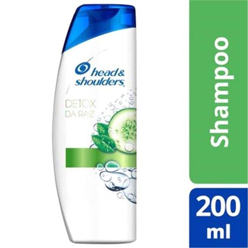Shampoo Anticaspa Head & Shoulders Detox da Raiz 200ml SH HEAD SHOULDERS A-CASPA 200ML DETOX RAIZ
