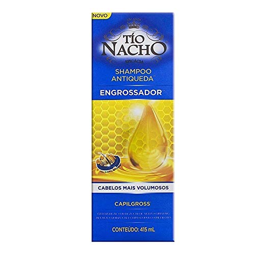 Shampoo Antiqueda Engrossador 415 Ml, Tio Nacho