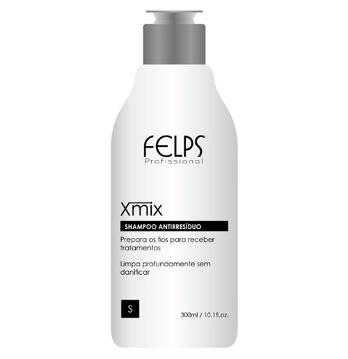 Shampoo Antirresíduo Xmix Felps Profissional 300ml