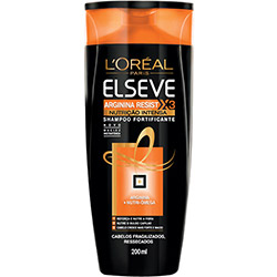 Shampoo Arginina Nutrição Intensa 200ml - Elséve L'Oréal Paris