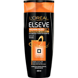 Shampoo Arginina Nutrição Intensa 400ml Elséve L'Oréal Paris