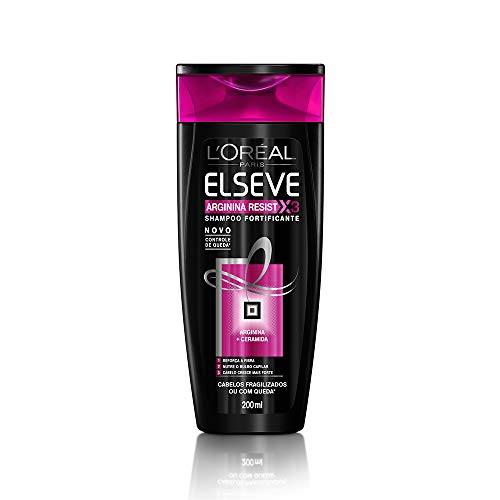 Shampoo Arginina Resist X3 Elseve 200 Ml, L'Oréal Paris
